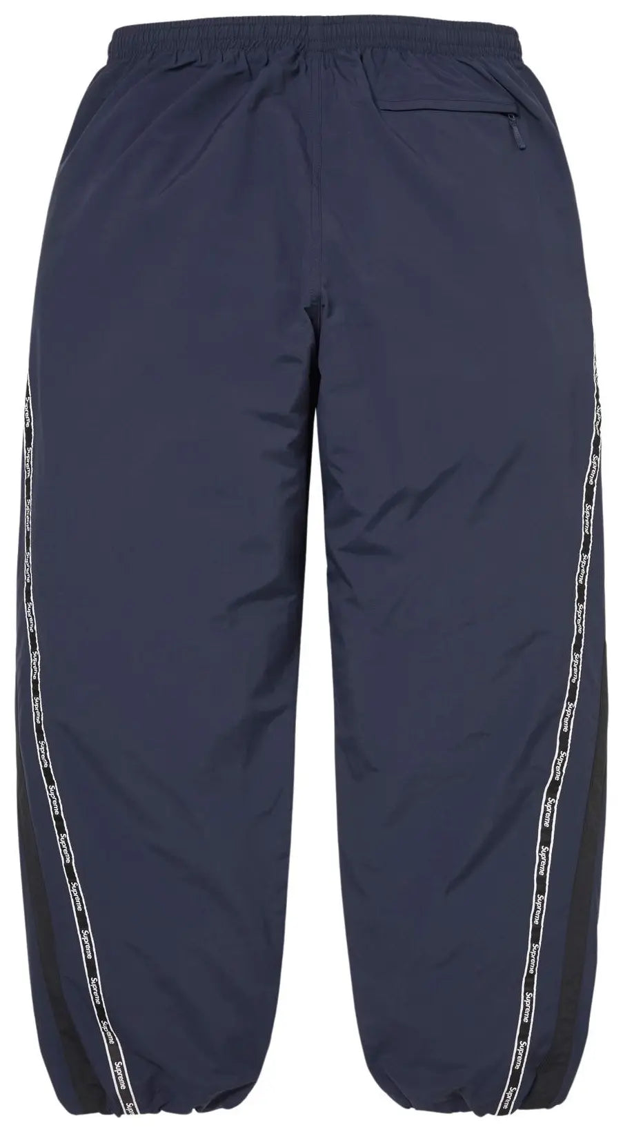 Supreme Logo Taping Track Pant 'Navy'