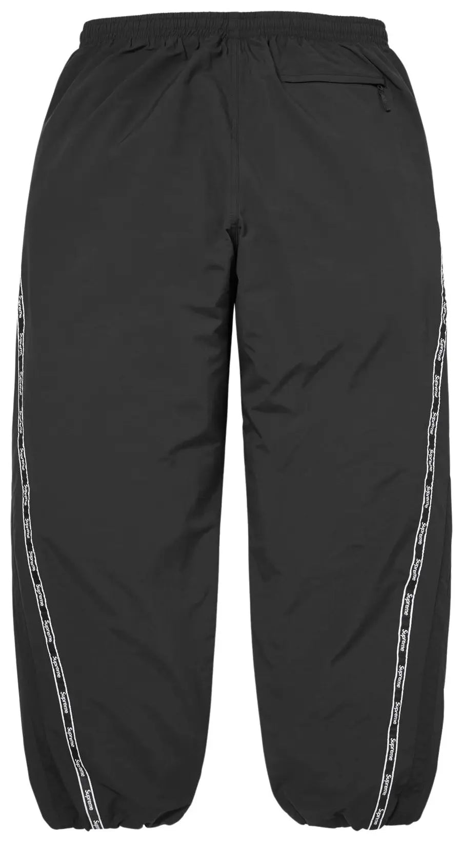 Supreme Logo Taping Track Pant 'Black'