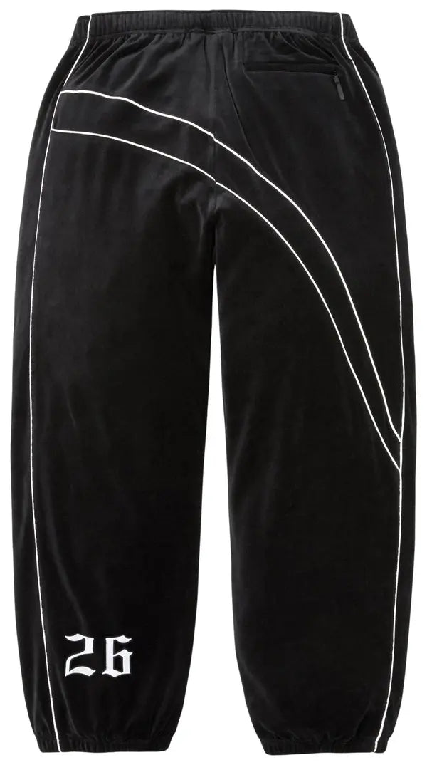 Supreme Umbro Velour Track Pant Black