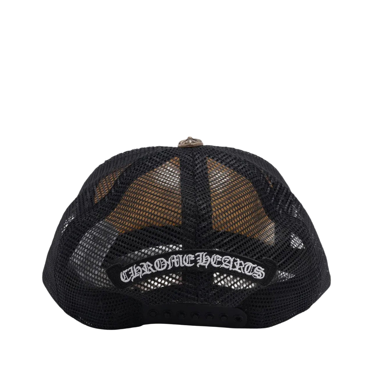Chrome Hearts King Taco Trucker Hat Black/White