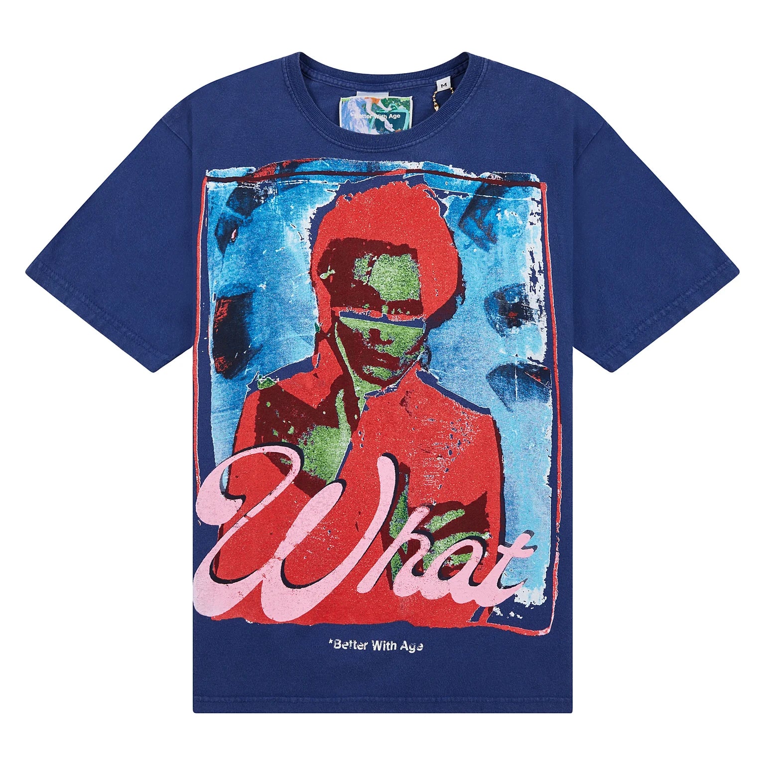 Wha? Tee | Navy