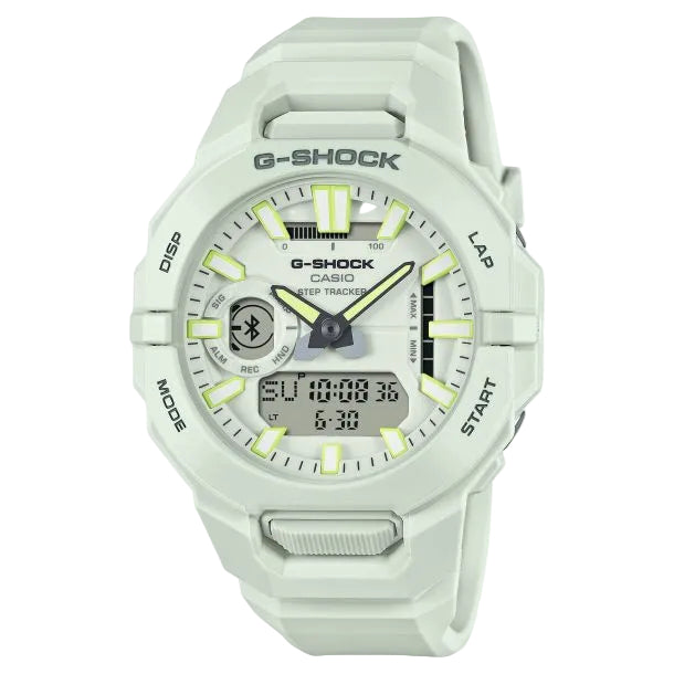 Casio G-Shock Move GBA-950 SERIES Ana-Digital White Resin Watch 48.5mm - GBA950-7A