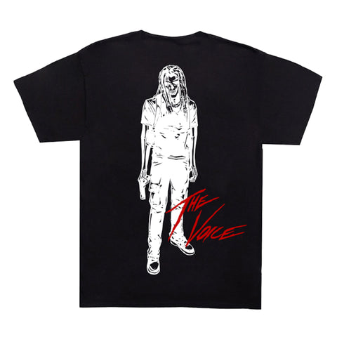 Revenge x OTF Lil Durk The Voice Tee Black