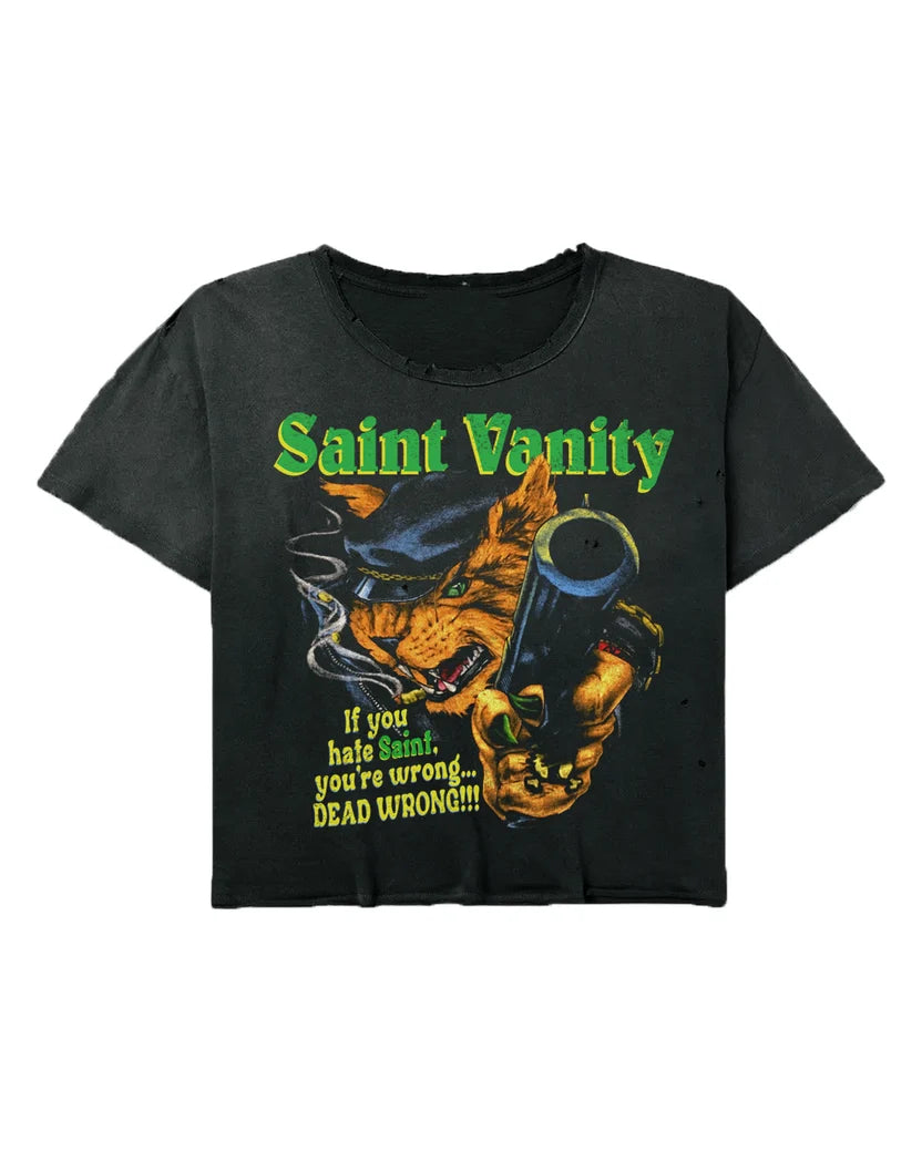 SAINT VANITY HATE SAINT T-SHIRT