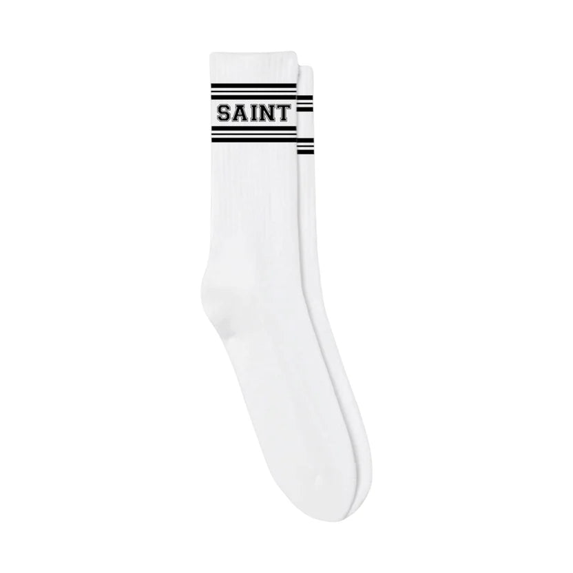 SAINT VANITY SAINT SOCKS 2.0 "Black Stripes"