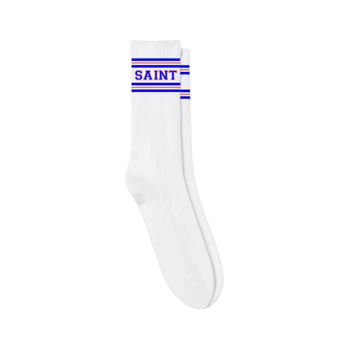 SAINT VANITY SAINT SOCKS 2.0 'Knicks Blue & Orange'