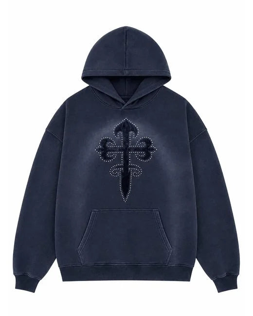 Men's Blue Kaliba Ekcess Hoodie Deep Dive