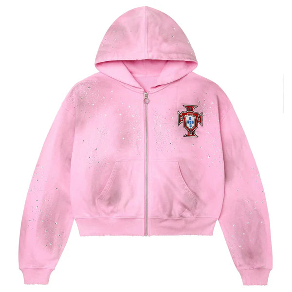Vale Forever - Venus Zip Up - Pink $250.00