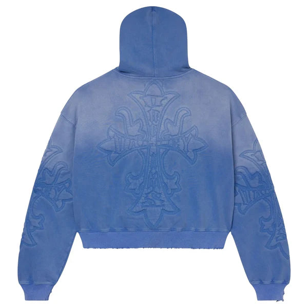 Vale Forever Carver Zip-Up Hoodie Ice Blue
