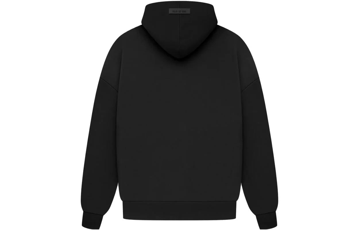 Fear of God Essentials Arch Logo Hoodie Jet Black