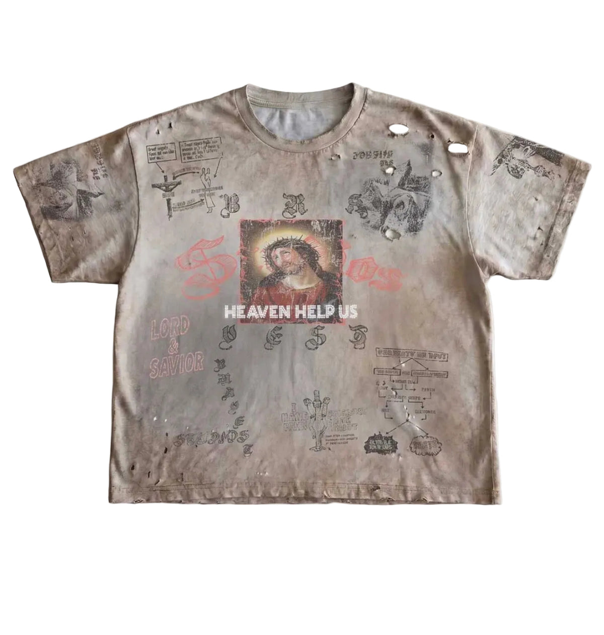 BRAVEST STUDIOS COVENANT TEE GREY