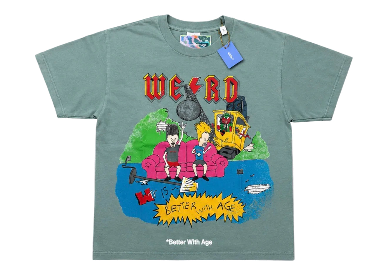 Better With Age Angus Tee (Pistachio)