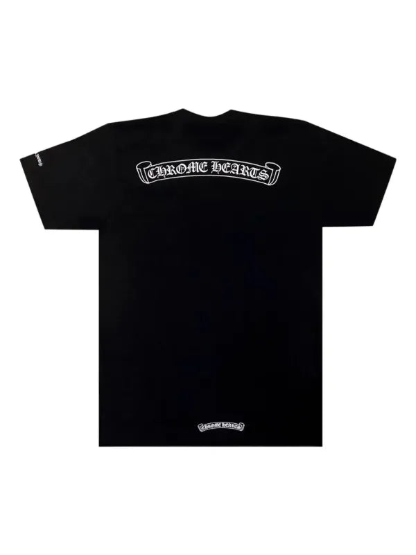 Chrome Hearts Scroll Logo T-shirt Black