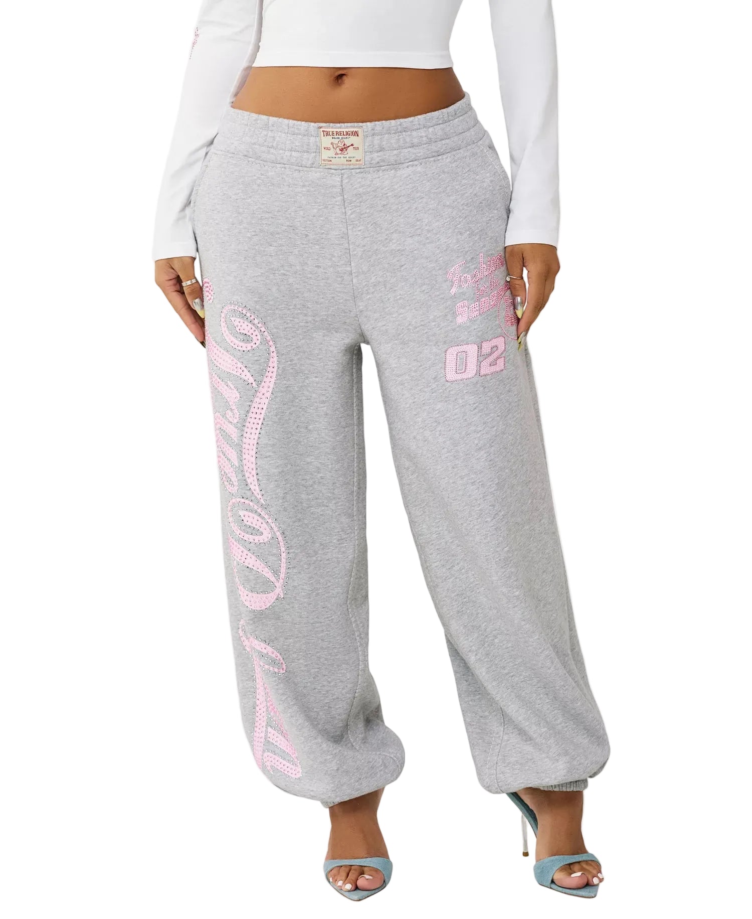 big t crystal baggy jogger