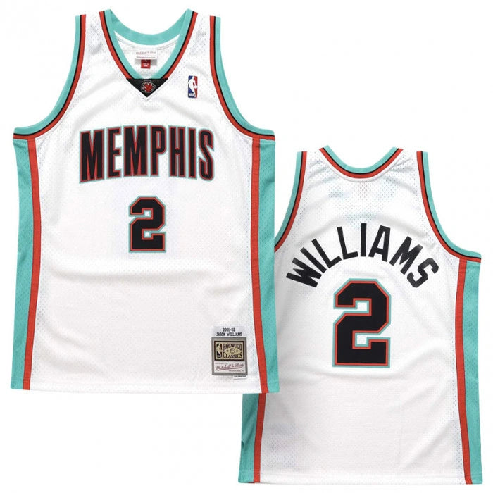 Jason Williams 2 Memphis Grizzlies 2001-02 Mitchell & Ness Swingman Jersey