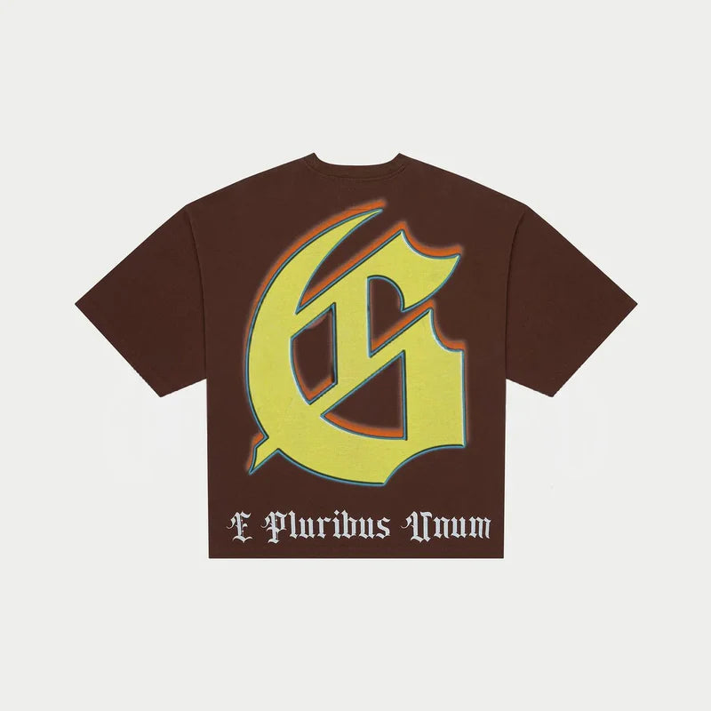 Godspeed Wave Runner Tee Brown wash