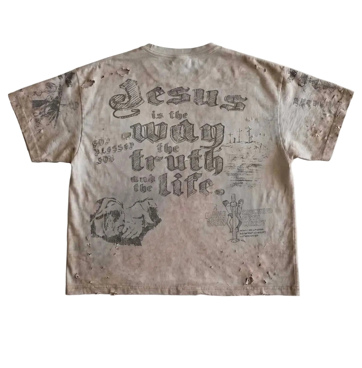 BRAVEST STUDIOS COVENANT TEE GREY
