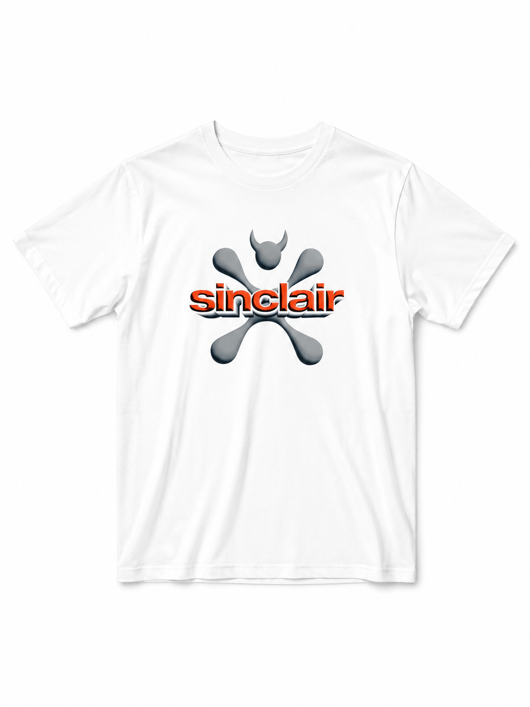 SINCLAIR DEMON TEE (WHITE)