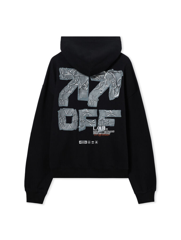 L/AB Off Active Tape Hoodie black