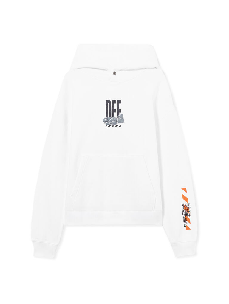 L/AB Off Active Tape Hoodie 'white'