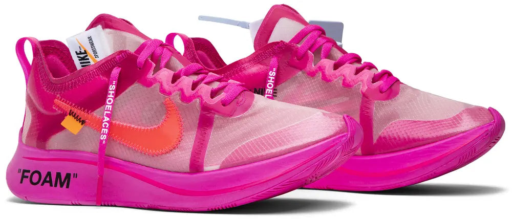Off-White x Nike Zoom Fly SP 'Tulip Pink'
