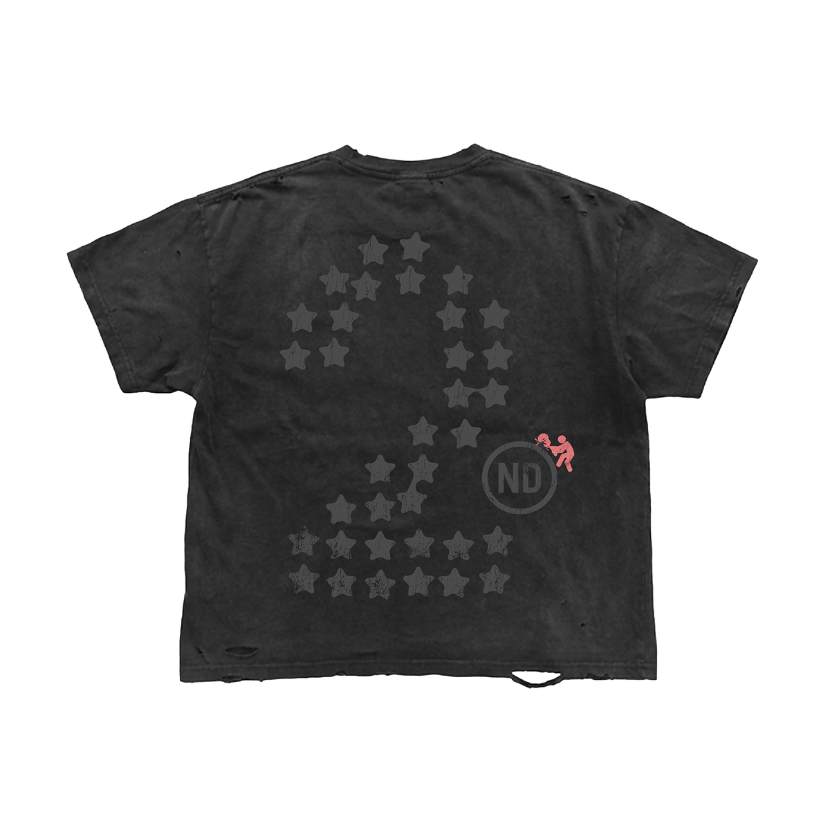 Nulli Rockstar Tee Washed Black