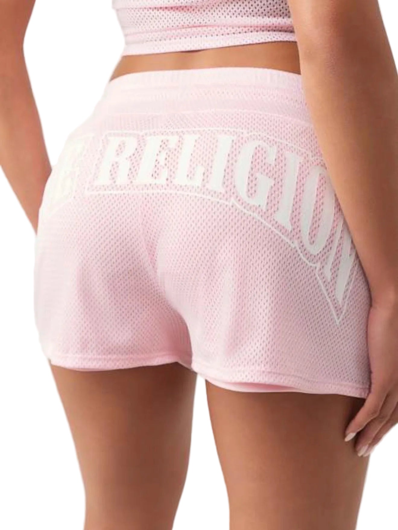 sporty mesh shorts