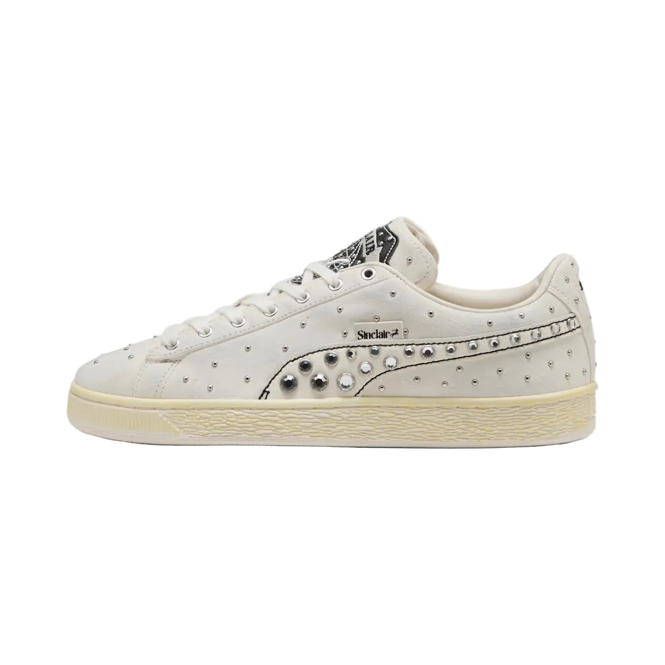 PUMA x SINCLAIR Suede Worn Sneakers 'Warm White'