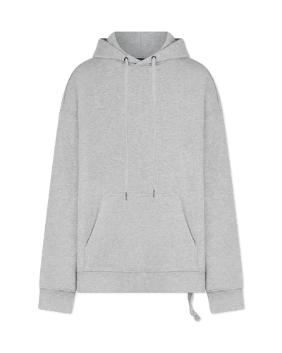 Kross Biggie Oversized Cotton Hoodie Grey Marble