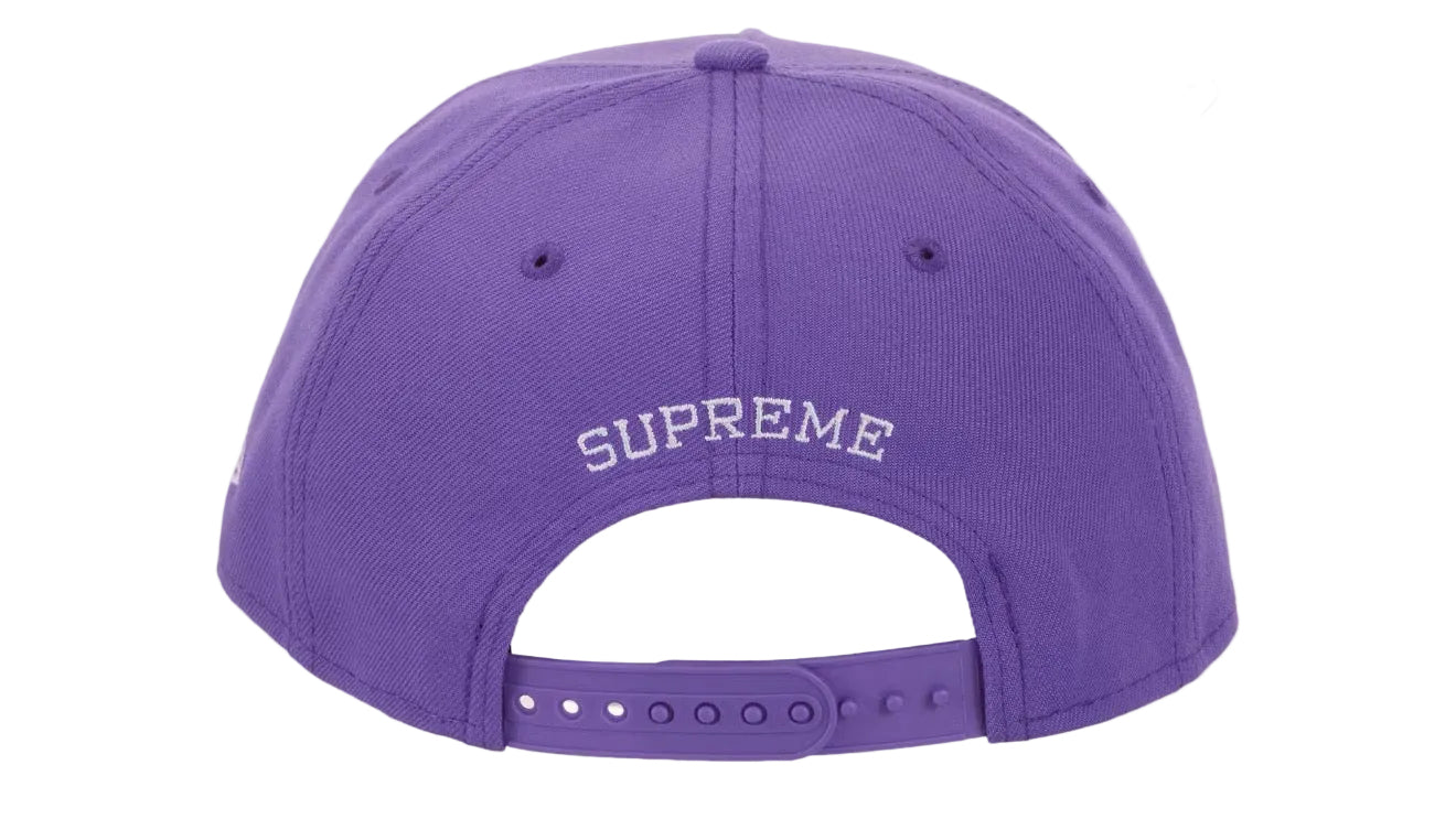 Gothic Outline Adjustable New Era 59Fifty Fitted Cap Purple