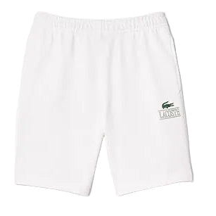 Lacoste Men's Regular Fit Adjustable Waist Shorts white