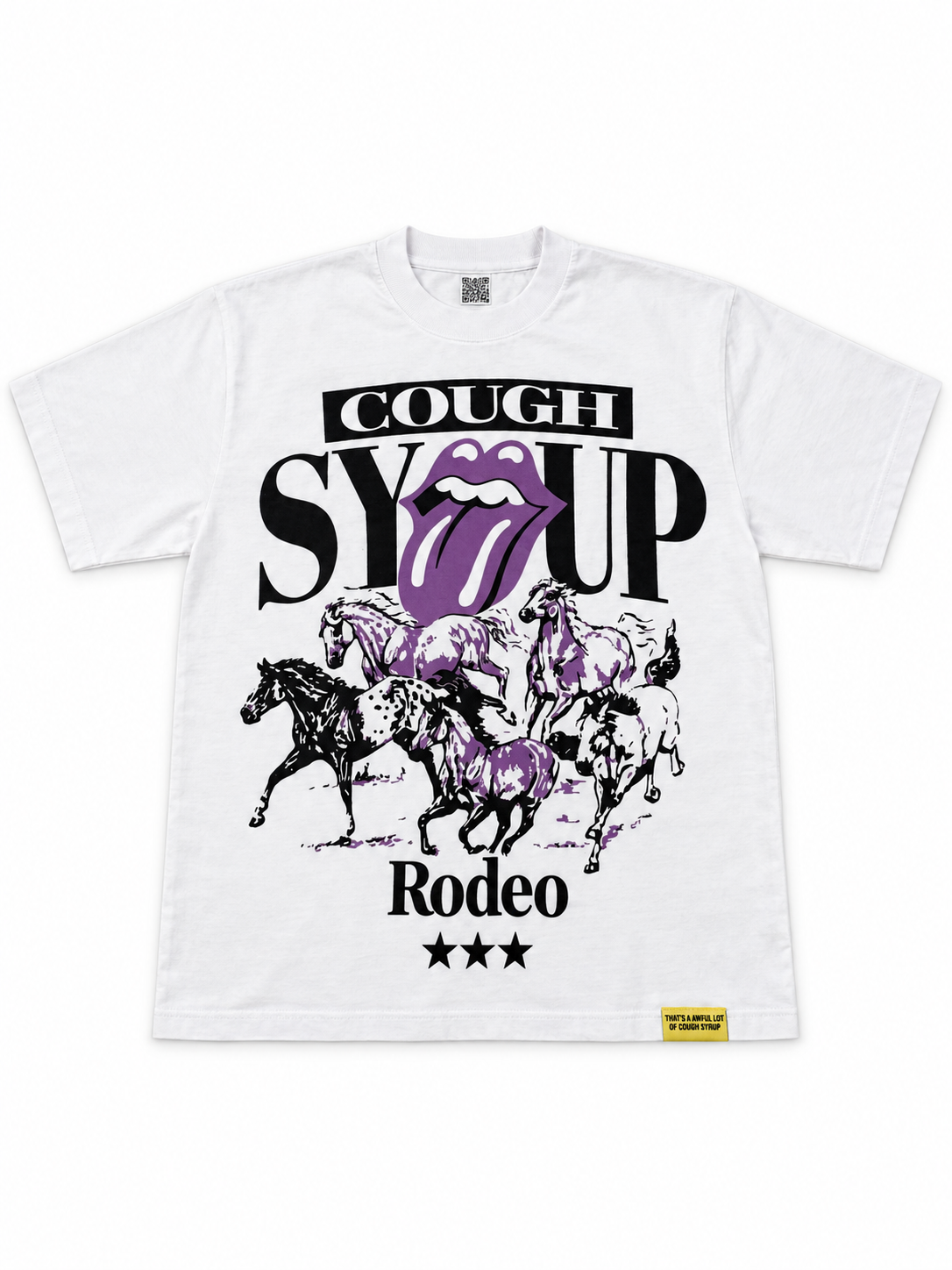 ALOCS PURPLE RODEO TEE SHIRT