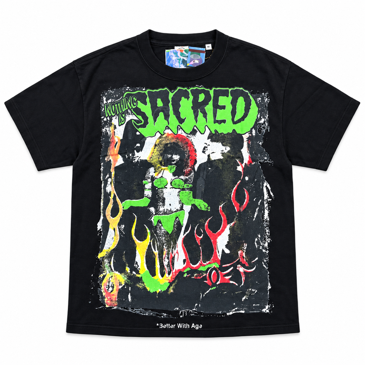 Better With Age Monet Tee Black