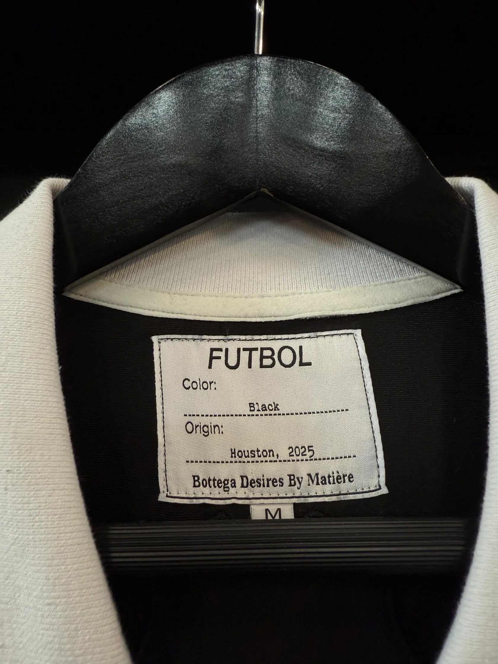LTD ED. FUTBOL JERSEY (BLACK)