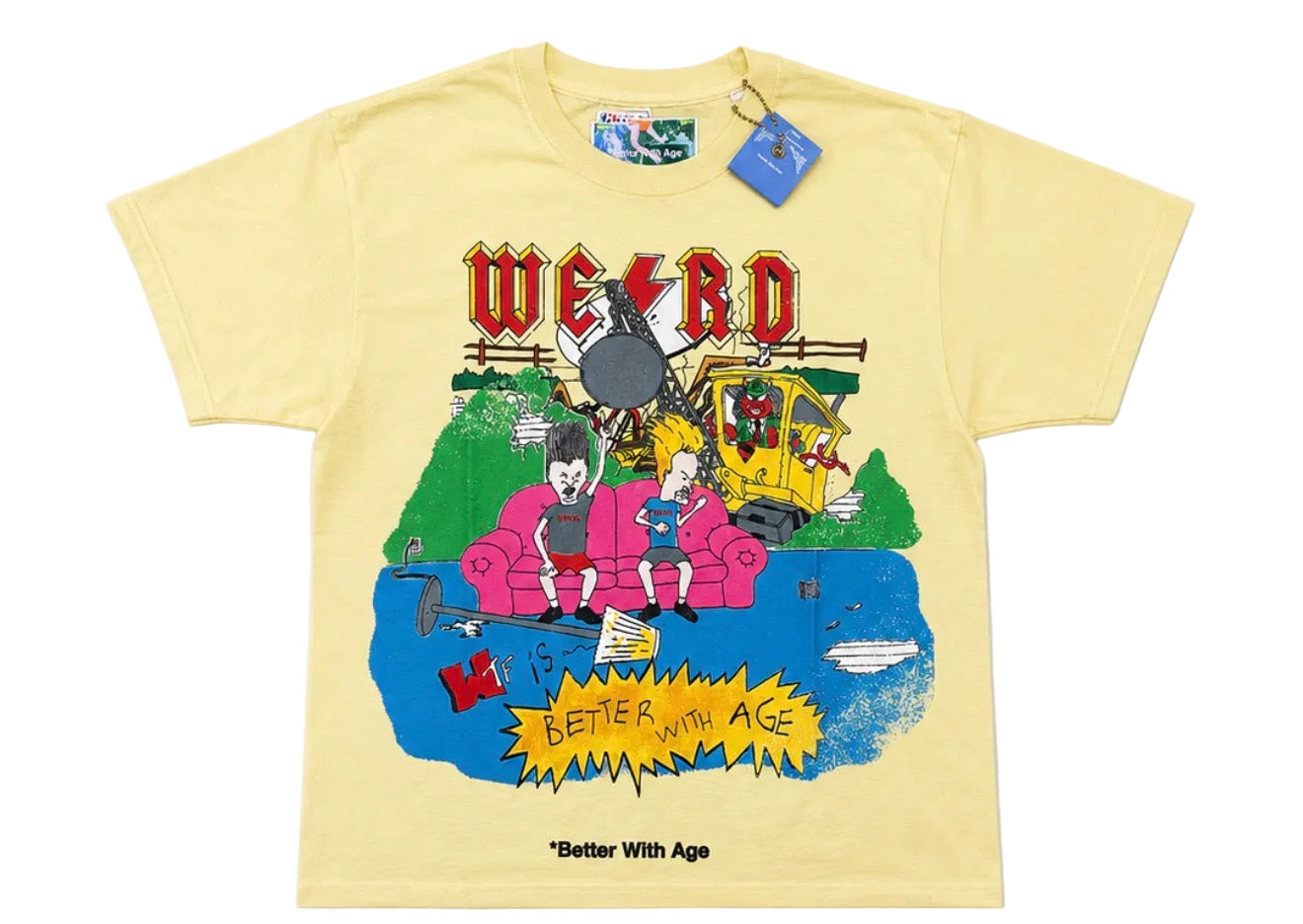 Better With Age Angus Tee (YELLOW)