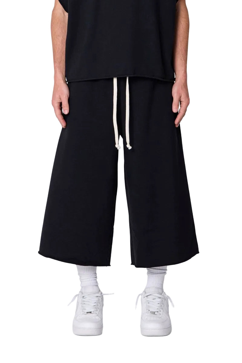 Extra Long Sweatshorts - Vintage Black