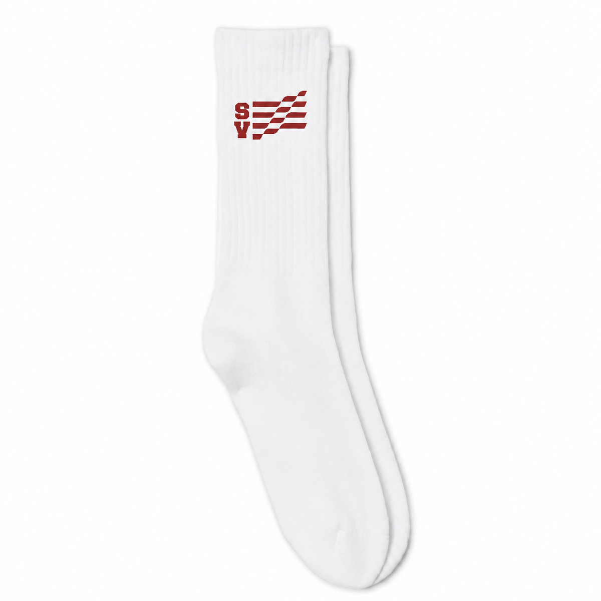 SV FLAG SOCKS "RED"