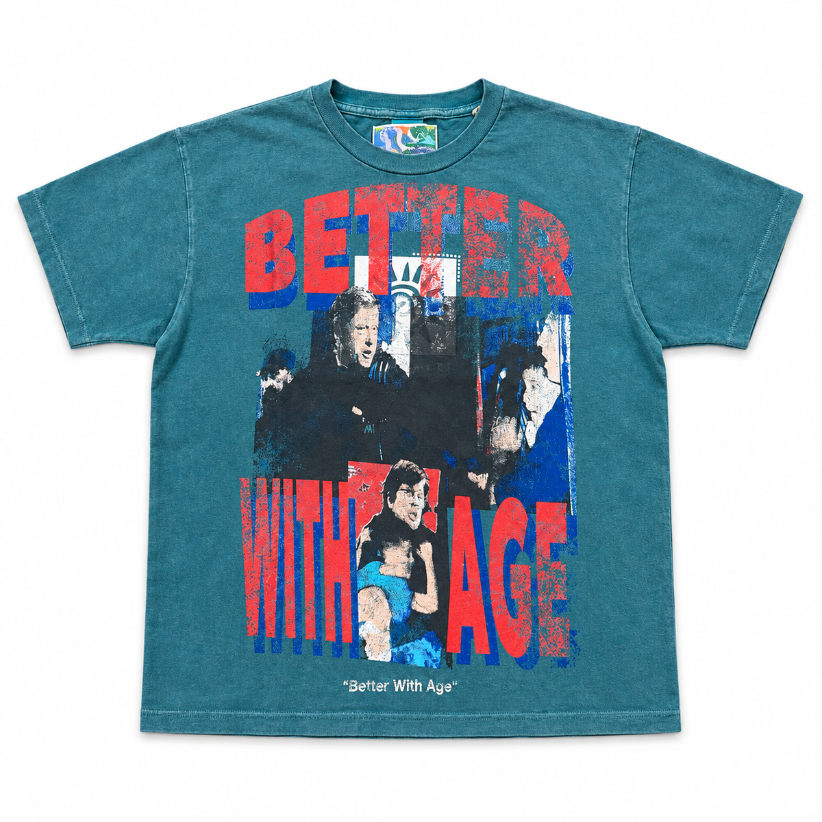 better with age ELIAN tee Turquoise