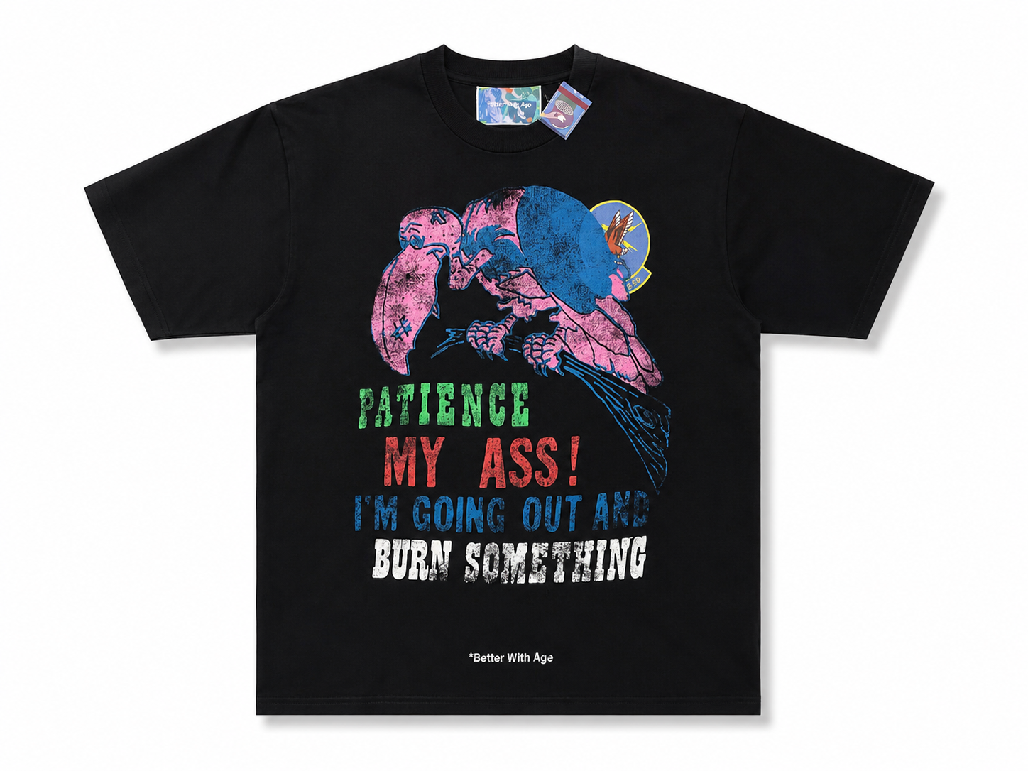 BWA JUNK TEE (BLACK)