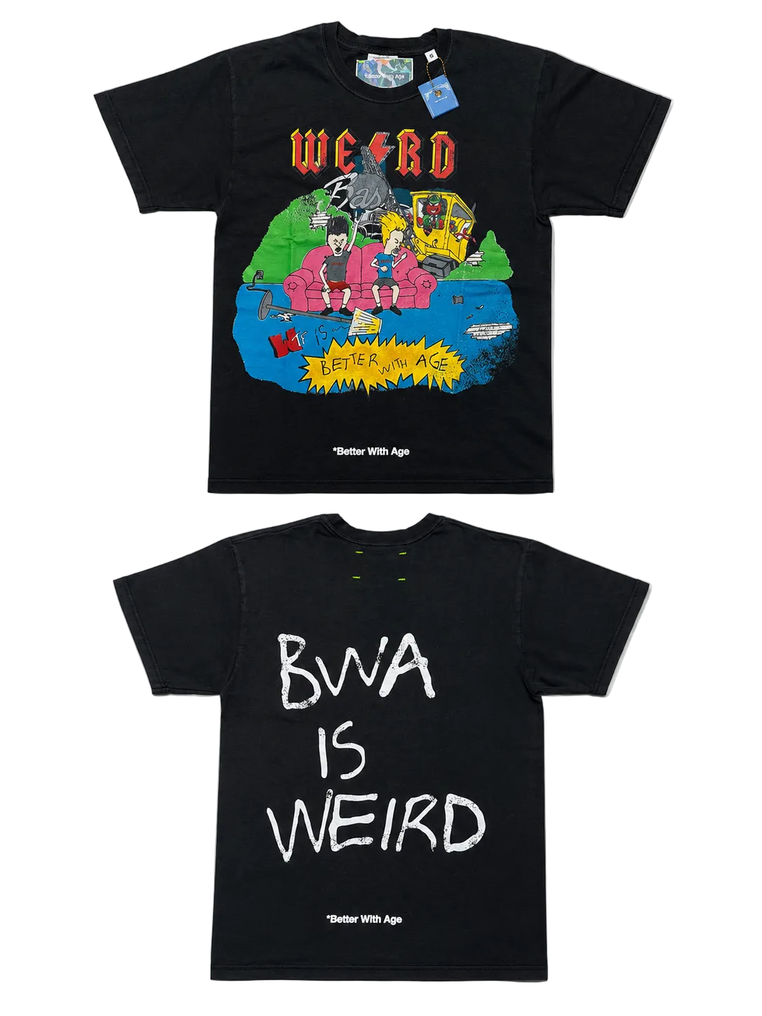 Better With Age Angus Tee (black)