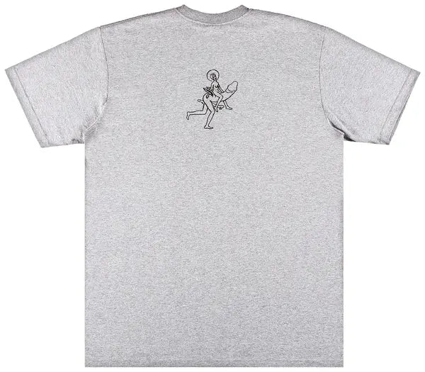 Supreme Dicks Tee 'Heather Grey'