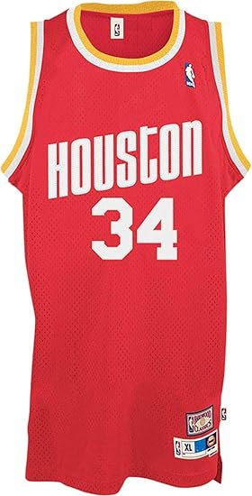 Youth Mitchell & Ness Hakeem Olajuwon Red Houston Rockets Swingman Throwback