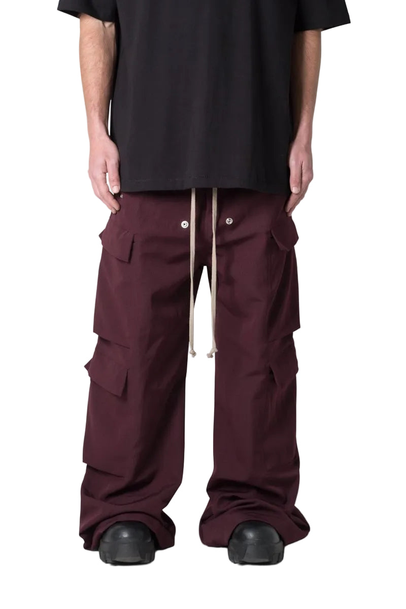 Rave Double Cargo Pants - Plum