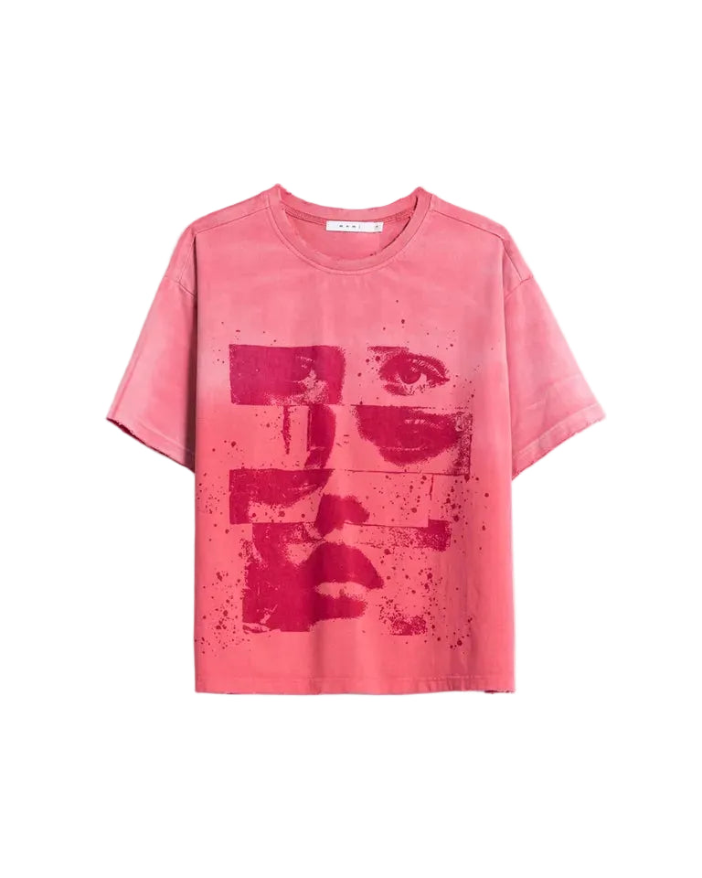 FACE TEE RED