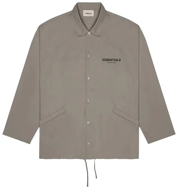 Fear of God Essentials Coach Jacket 'Cement