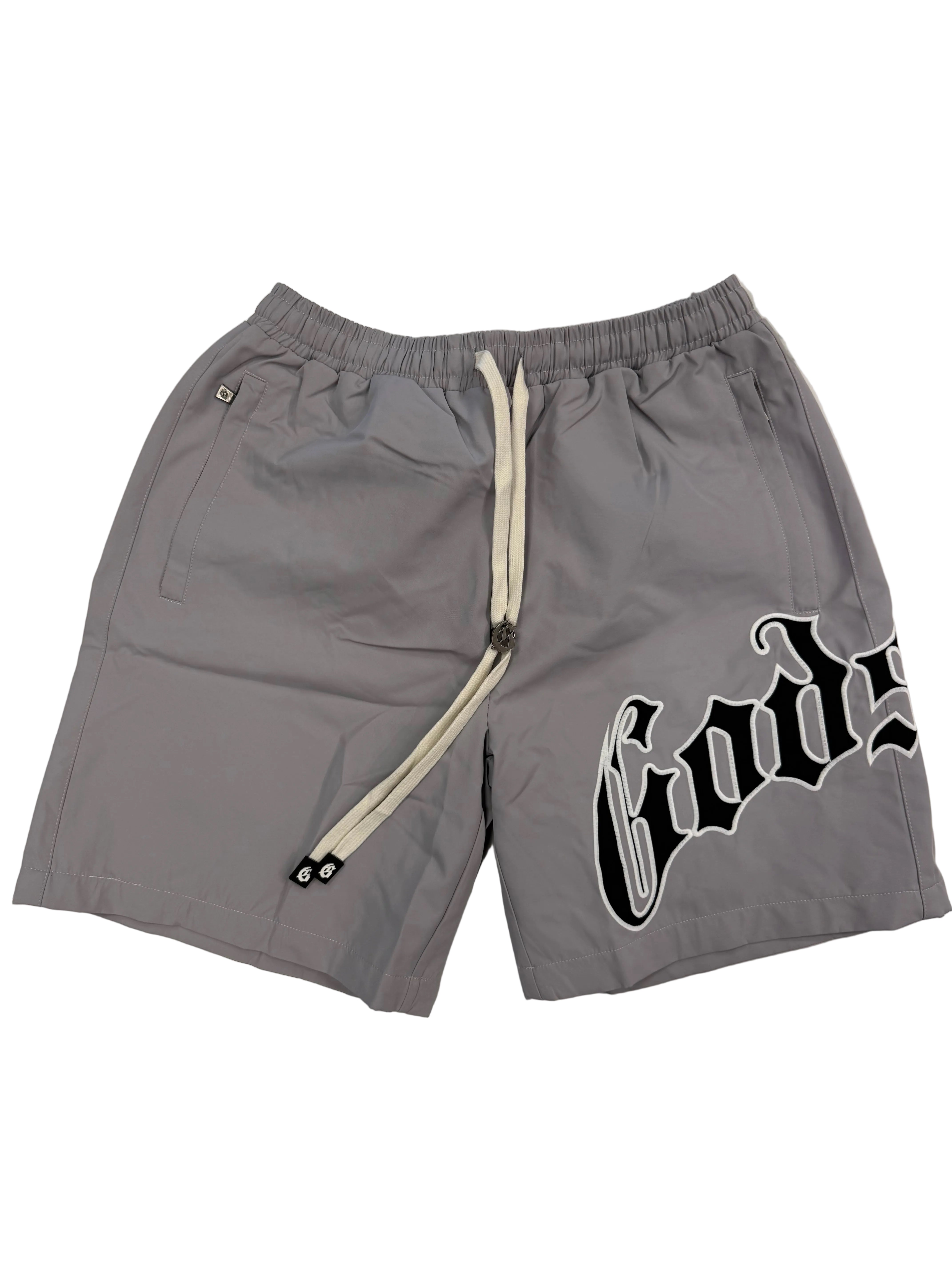 NYLON SHORTS (GREY)