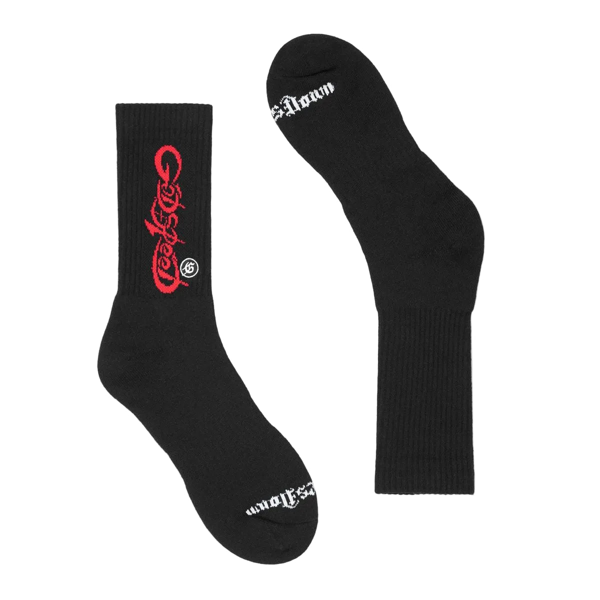 New Age Logo Socks "Black / Red"