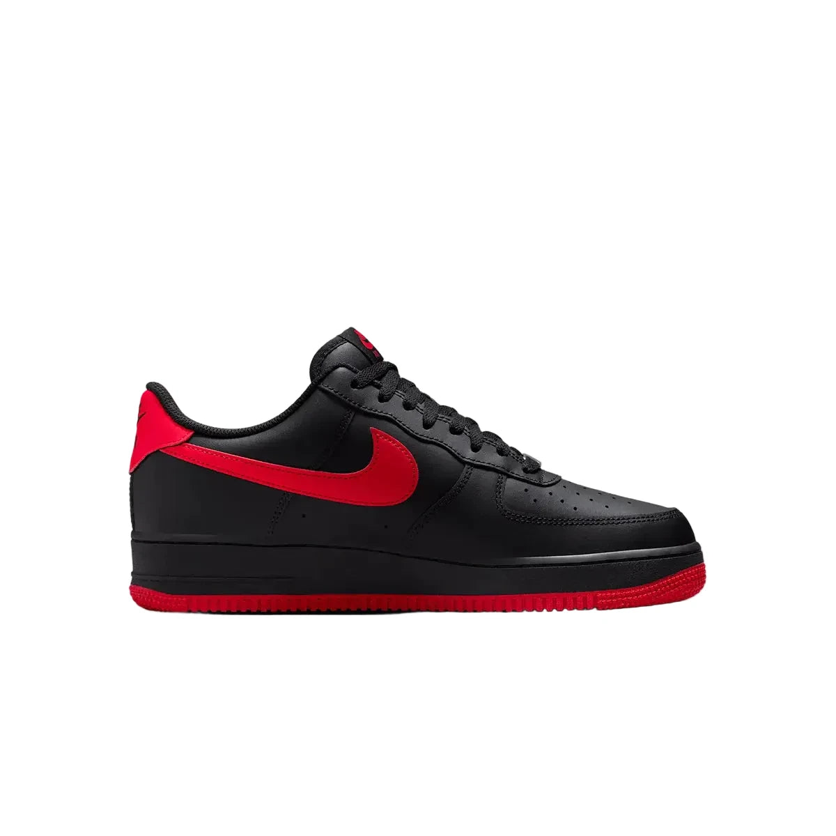 Nike Air Force One Black University Red