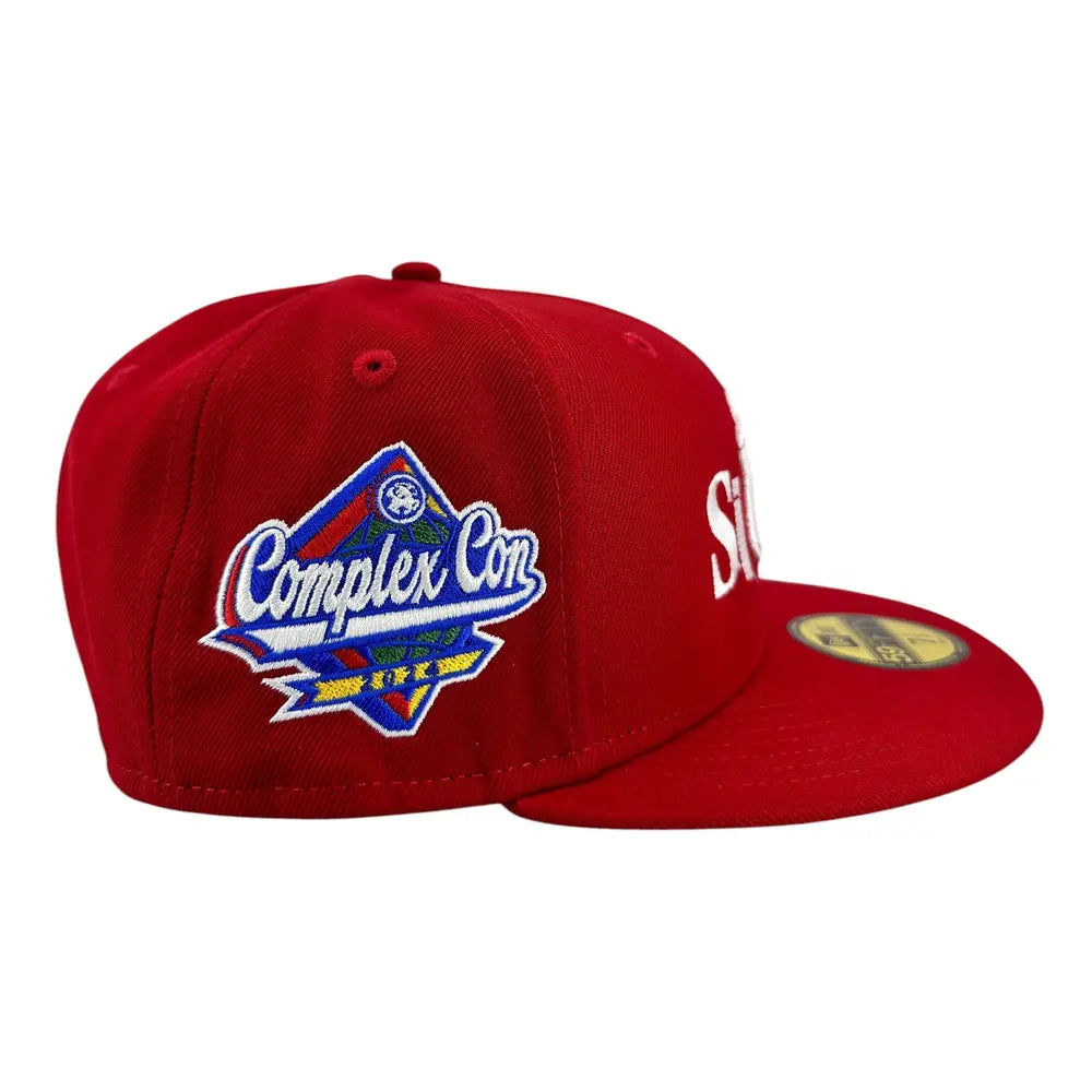 NY ComplexCon Exclusive Fitted Hats Red