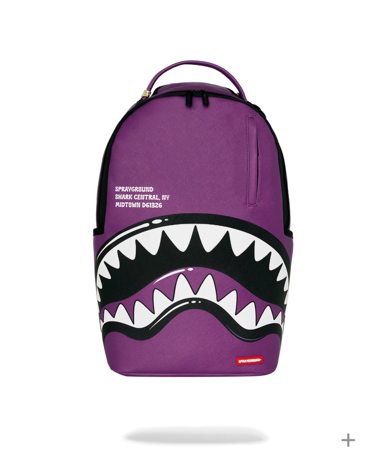 SHARK CENTRAL BUBBLE SHARK (PRPLE) BACKPACK